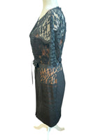 Load image into Gallery viewer, Anthropologie "Beguile" by Byron Lars Carissima Corset Dress, 6
