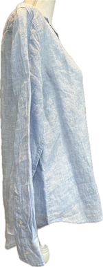 Load image into Gallery viewer, Frank &amp; Eileen Blue Chambray &quot;Eileen&quot; Shirt, XS
