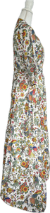 Tory Burch Printed Maxi Dress "Promised Land" Pattern, Small