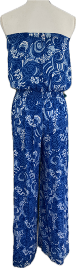 Load image into Gallery viewer, Lilly Pulitzer Pim Strapless Jumpsuit size XS
