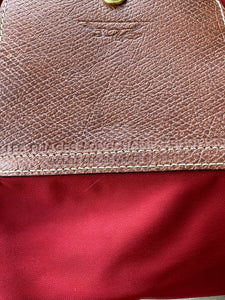 Longchamp Le Pliage Large Red Nylon Tote