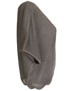 Load image into Gallery viewer, Virginie Castaway Silver Dolman Sweater, XL
