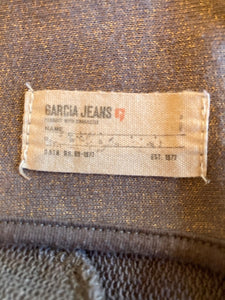 Garcia Jeans Grey Metallic Knit Blazer, L