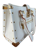 Load image into Gallery viewer, Louis Vuitton Winter White  Suhali Le Fabuleaux Blanc Authenticated Handbag
