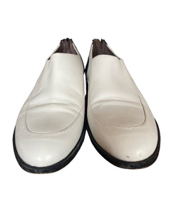 Tibi White and Black Loafers, 37.5