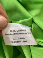 Load image into Gallery viewer, NicoBlu &quot;Madison&quot; tunic in Lime Green, 1X
