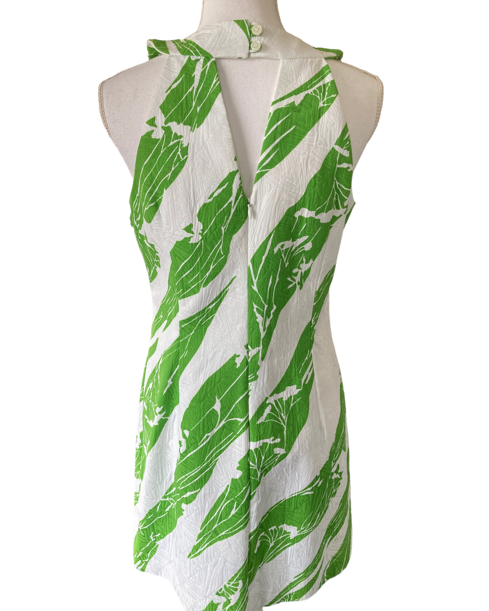 Milly Green and White Shift Dress, 10 Second Serve Resale Milly Green and White Shift Dress, 10 Second Serve Resale