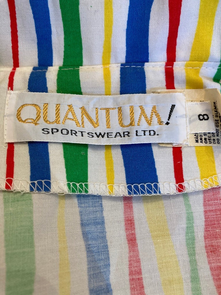 Quantum Vintage Striped Blazer, 8