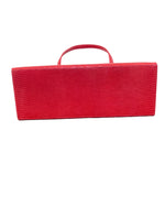 Load image into Gallery viewer, Martin Van Schaak Red Lizard Handbag with Coin Purse
