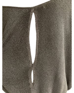 Load image into Gallery viewer, Virginie Castaway Silver Dolman Sweater, XL
