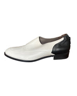 Load image into Gallery viewer, Tibi White and Black Loafers, 37.5
