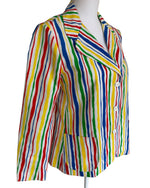 Load image into Gallery viewer, Quantum Vintage Striped Blazer, 8

