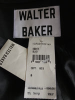 Load image into Gallery viewer, Walter Baker Black Double Breasted Blazer, S

