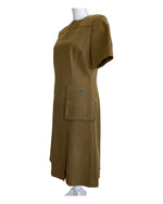 Load image into Gallery viewer, Brook Brothers Olive Green Dress, 10
