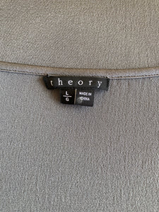 Theory Charcoal Top, L