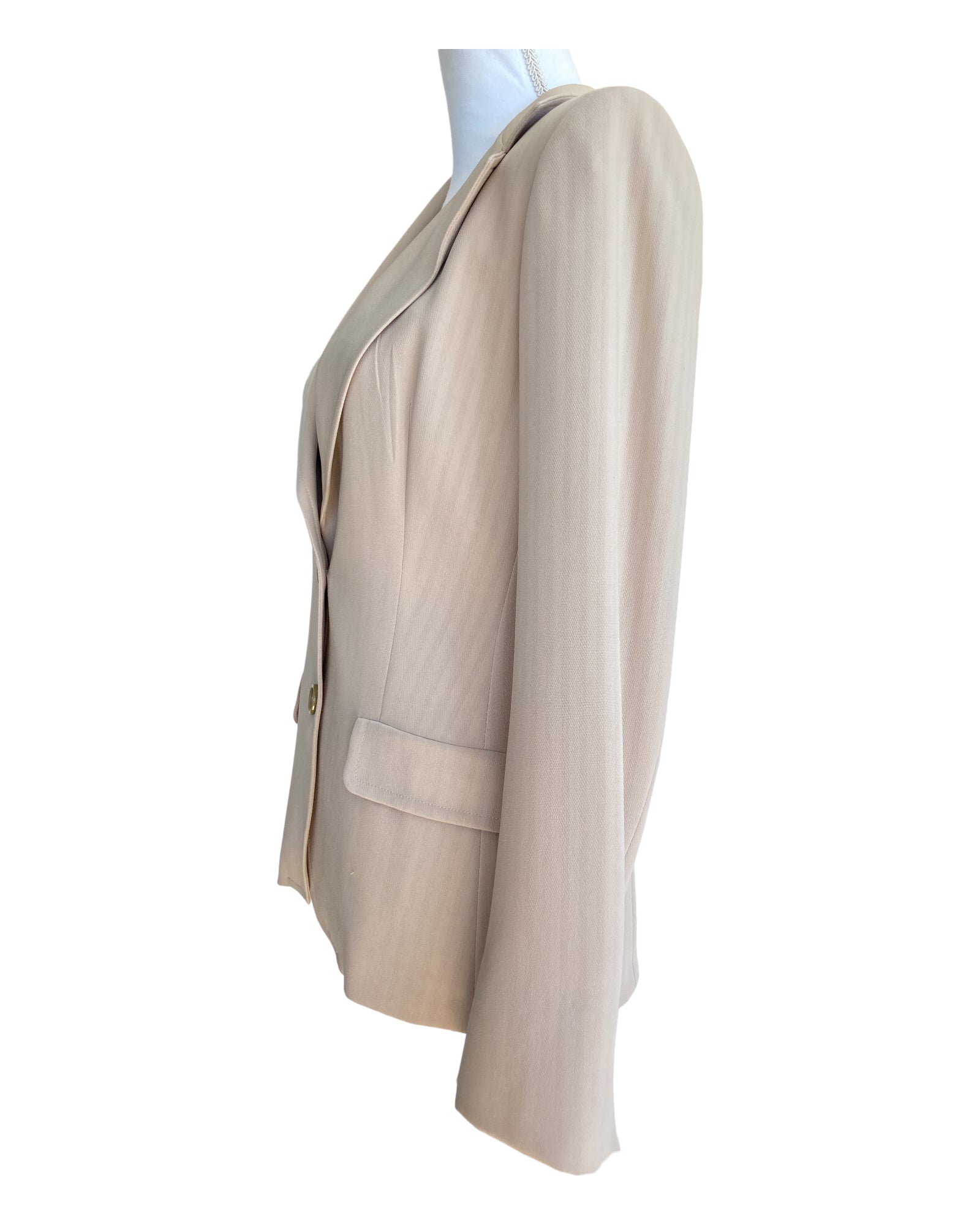 Max Mara Vintage Warm Beige Suit, 6