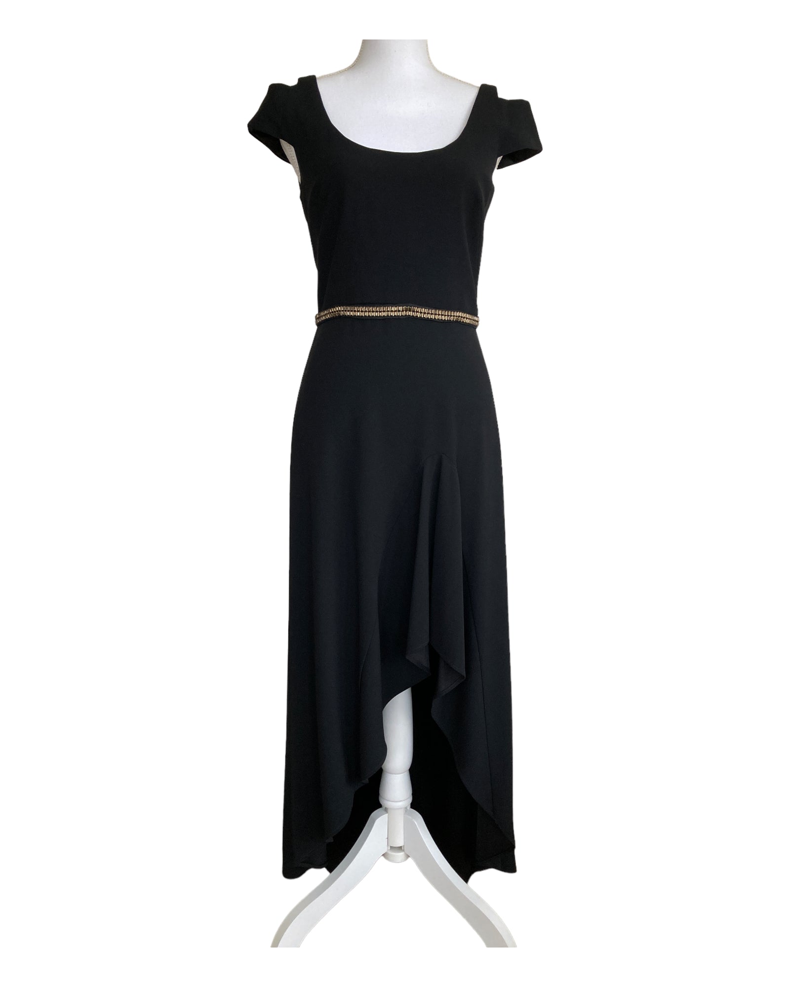 Monique Lhuillier Black Formal Dress, 4