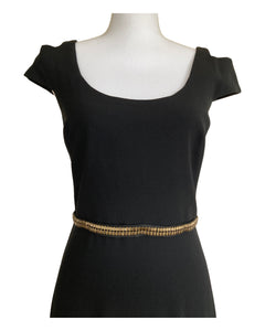 Monique Lhuillier Black Formal Dress, 4