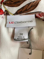 Load image into Gallery viewer, Liz Claiborne Fall Print Top, 3X
