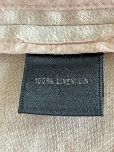 Lafayette 148 Stone Linen Wrap Vest, 12