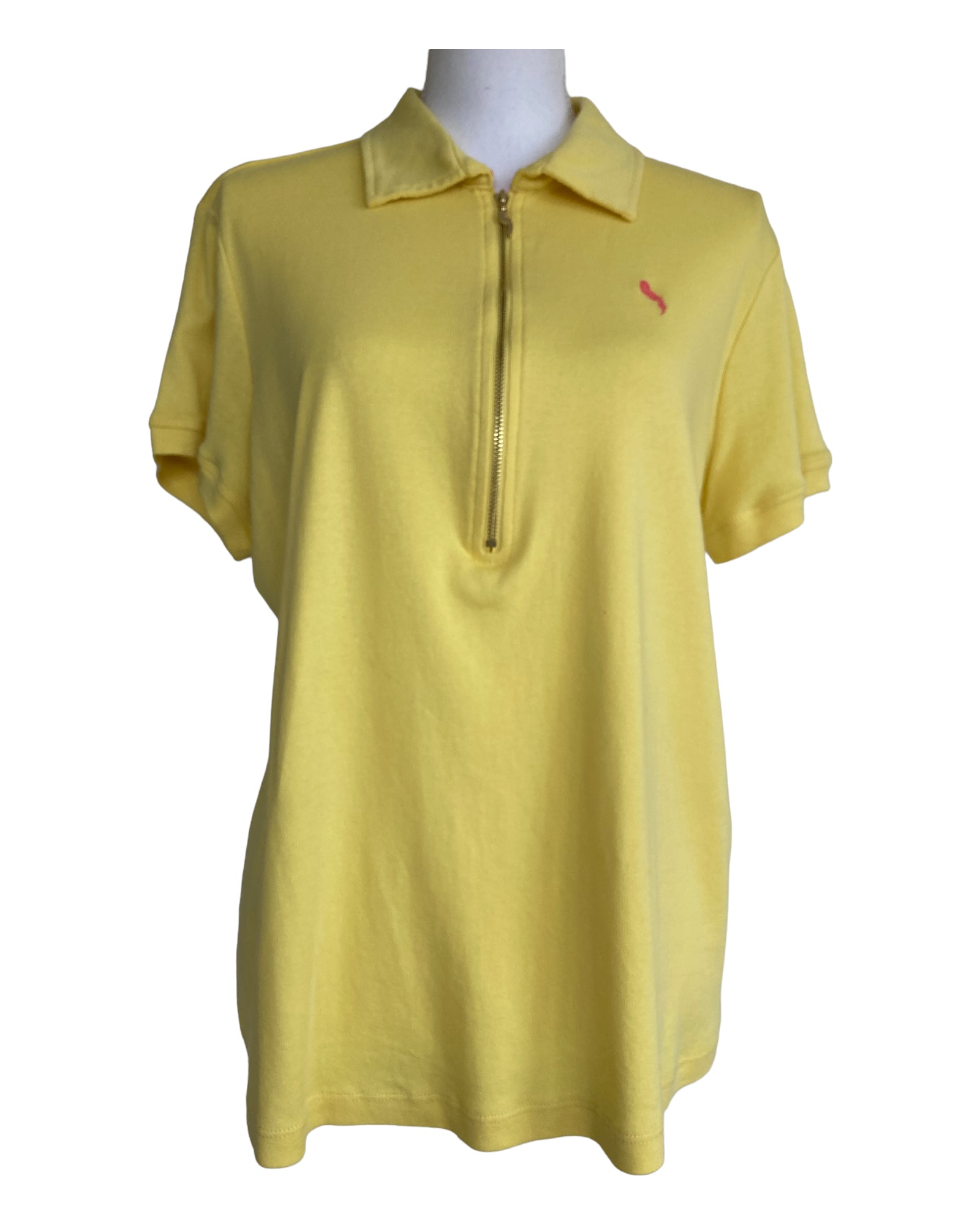 Pappagallo Yellow Polo, XL