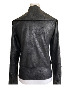 New Balance Black Shimmer Moto Jacket, S