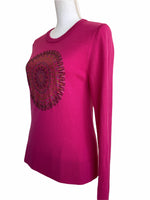 Load image into Gallery viewer, Tory Burch Pink Sequin Sweater, M
