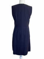 Load image into Gallery viewer, Tory Burch Navy Wool Dress, 8
