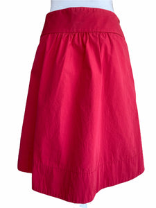 J. Crew Red Cotton Skirt, 4
