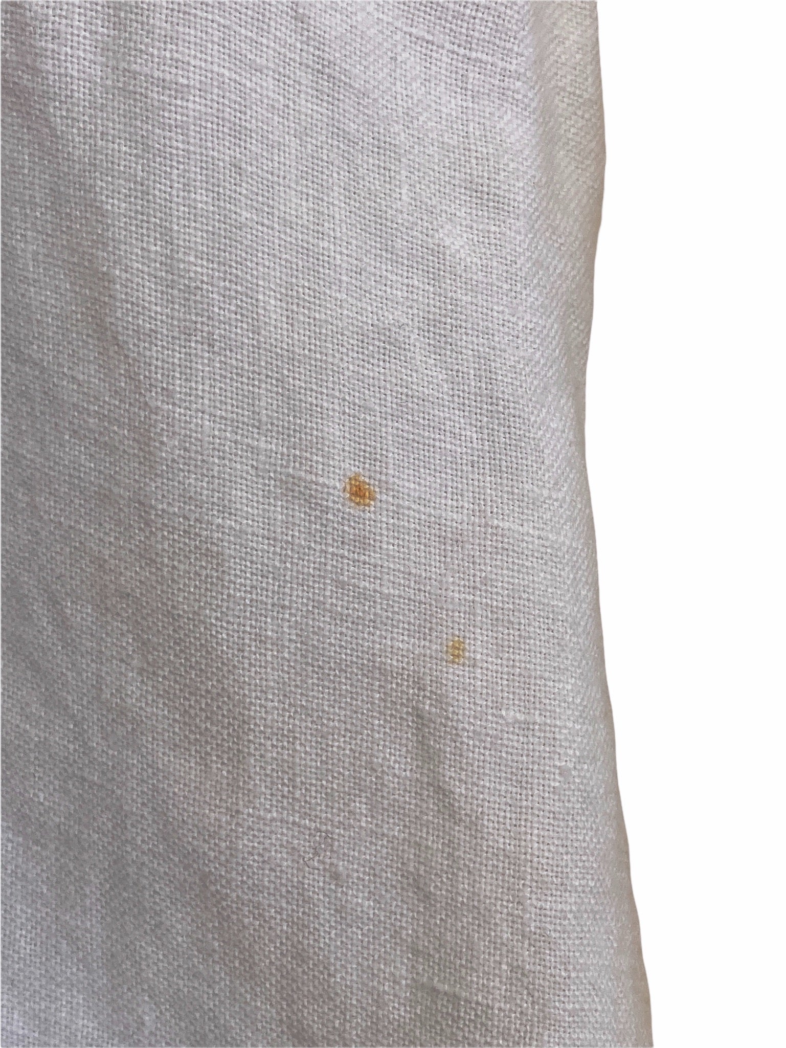 Lacoste White Linen Shirt, 10