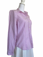 Load image into Gallery viewer, L.L. Bean Pink Gingham Shirt, 6
