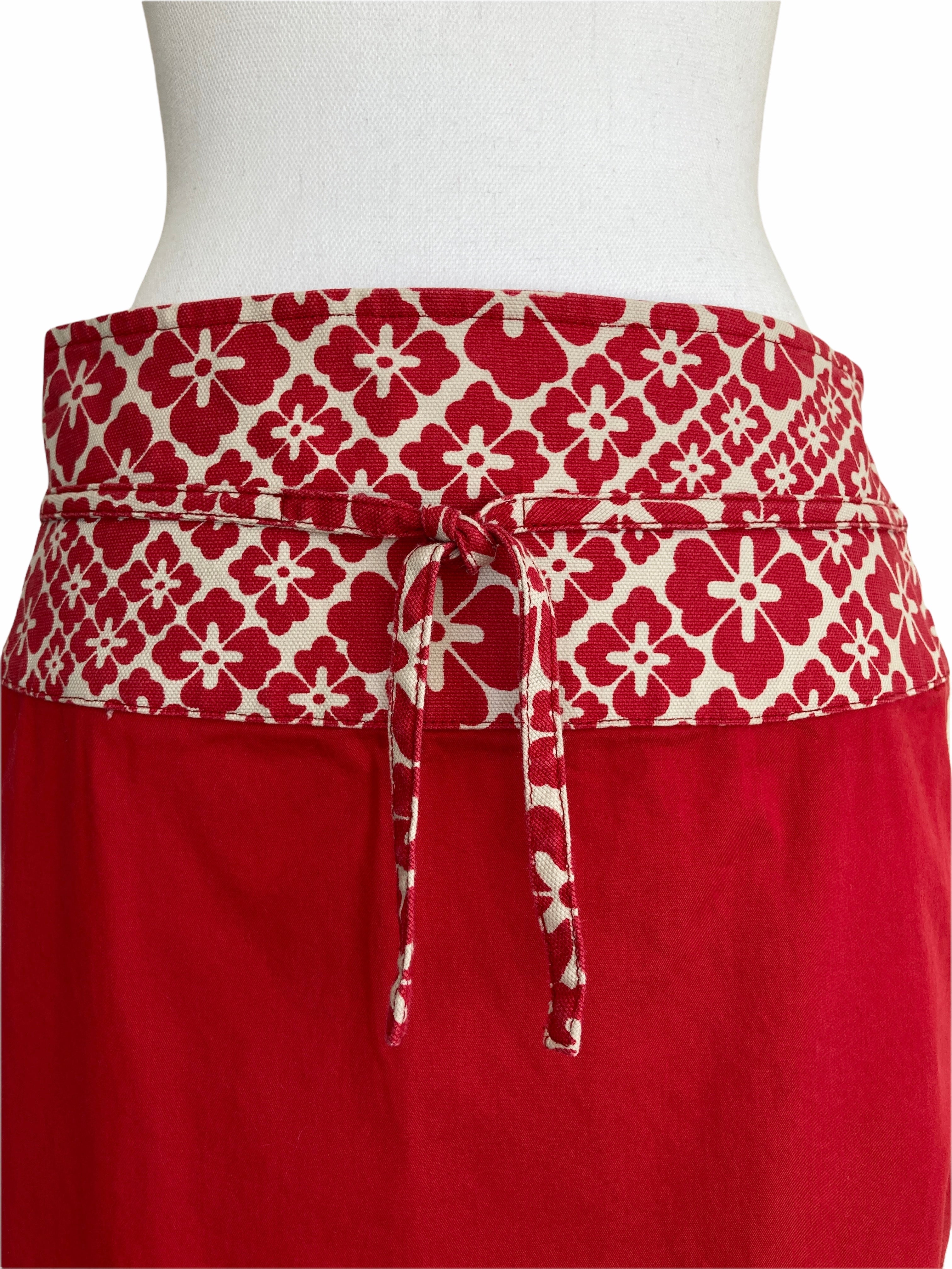 Moschino Jeans Red Skirt, 10