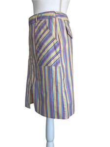 Tracy Reese Pastel Striped Skirt, 6