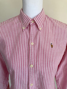 Ralph Lauren Red Striped Shirt, 8