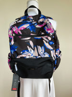 Load image into Gallery viewer, TUMI Black/Floral Packable Backpack
