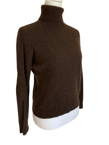 Tweeds Brown Cashmere Sweater, L