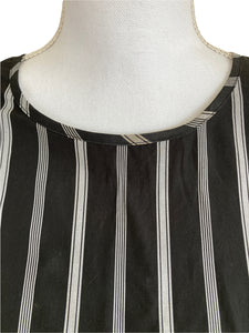 Milly Black and White Bell Sleeve Top, 8