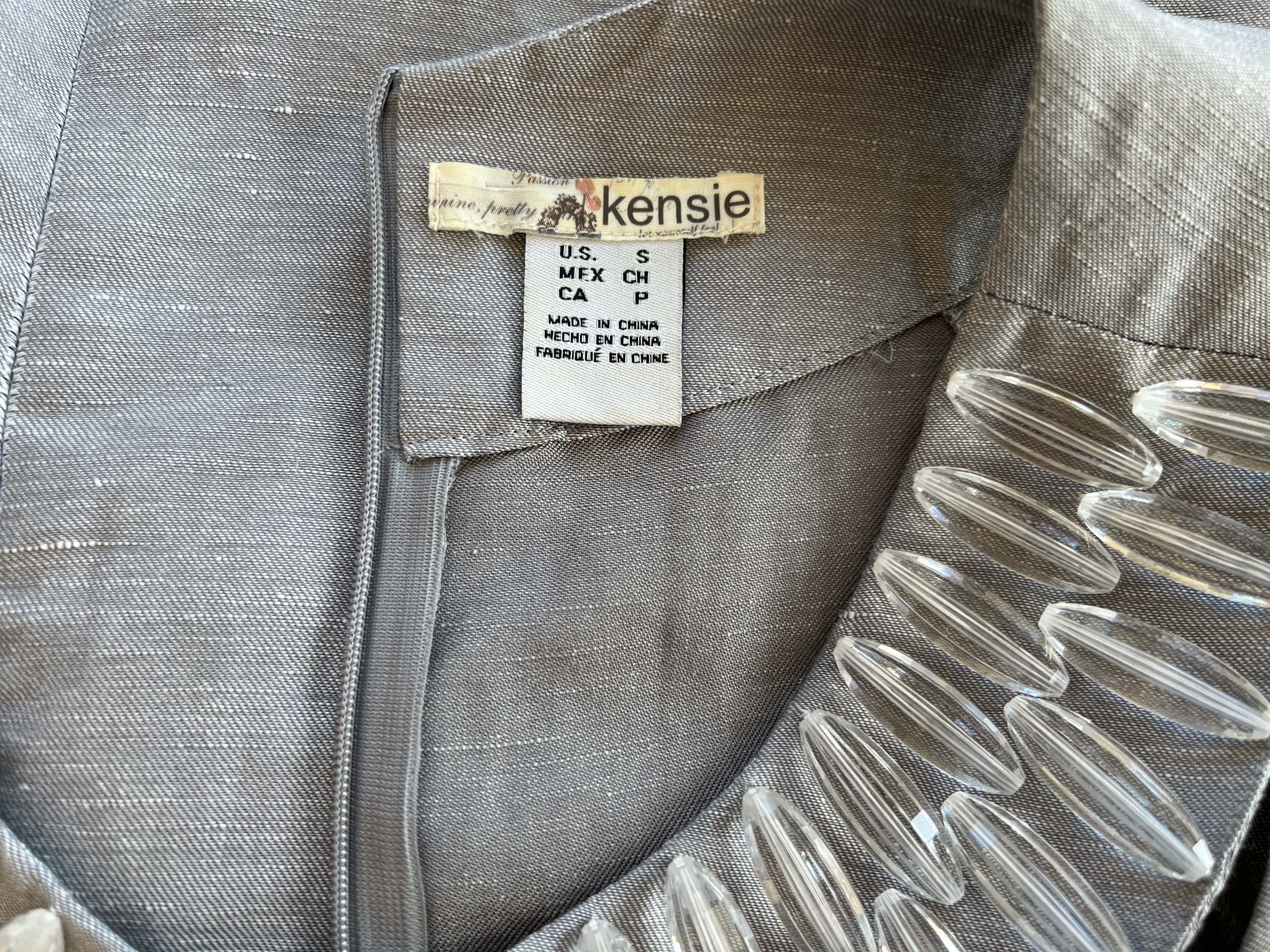 Kensie Silk Jewel Halter Dress, SM
