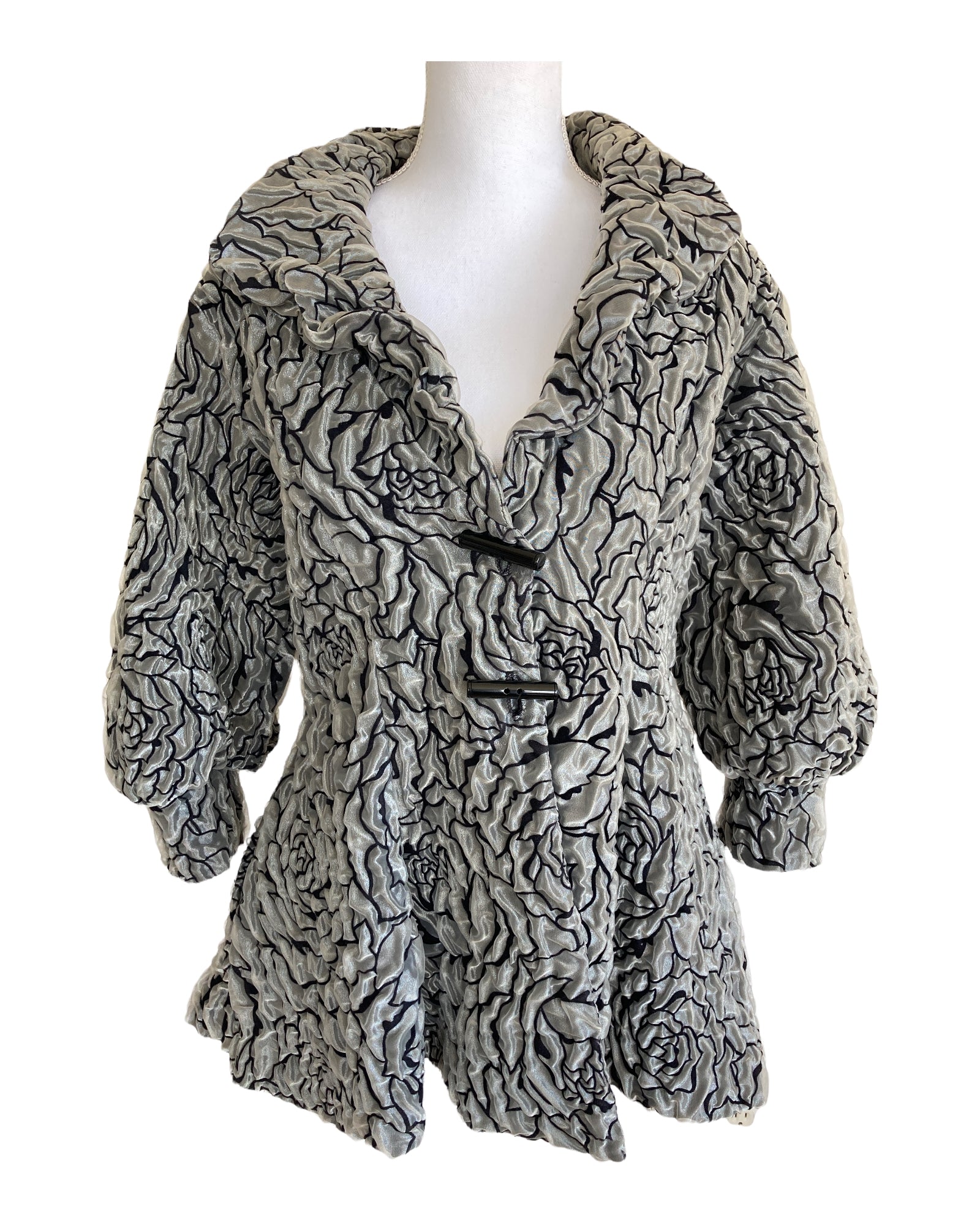 IC by Connie K Silver Coat, S