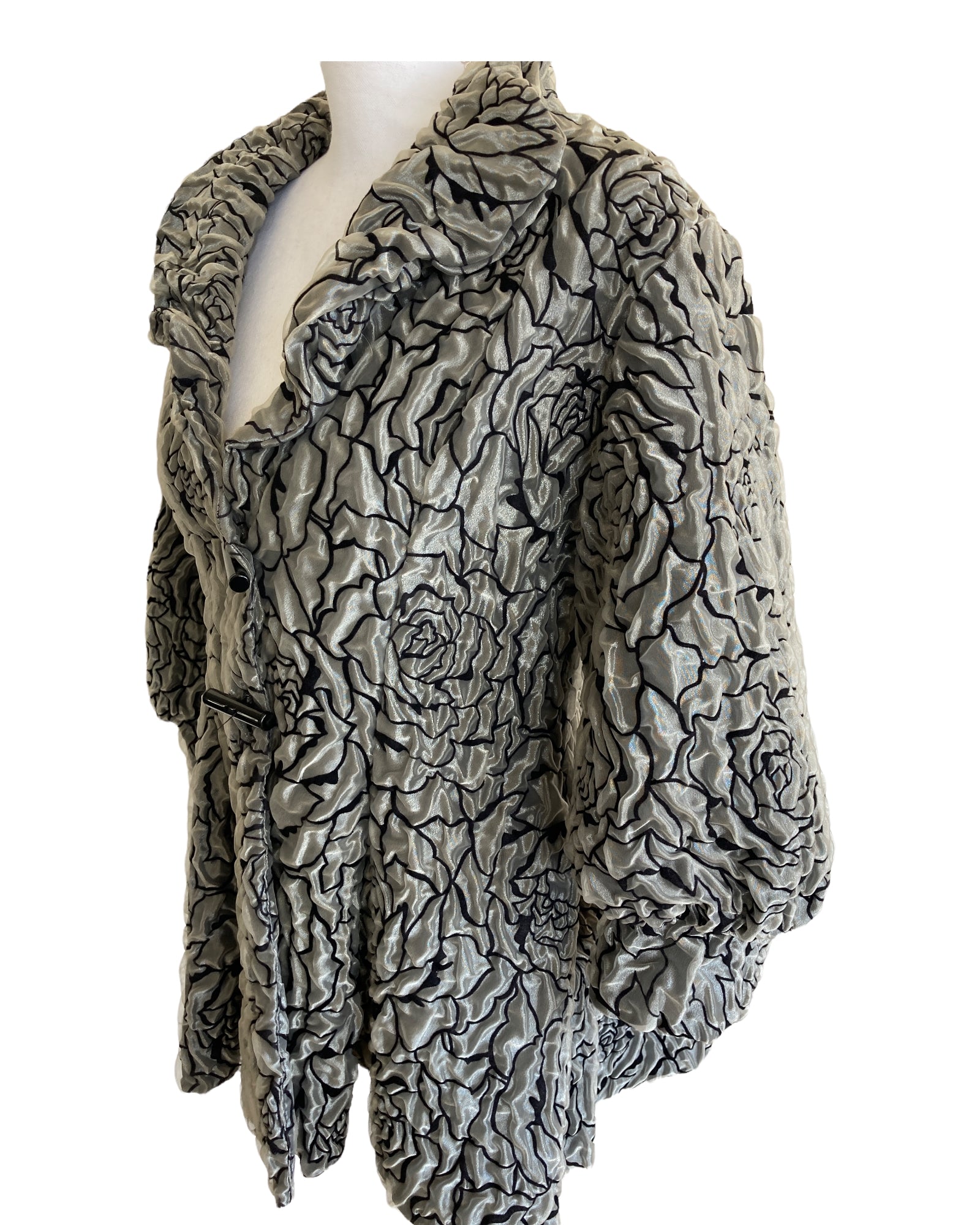 IC by Connie K Silver Coat, S