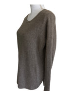 Load image into Gallery viewer, Cynthia Rowley Taupe Cashmere Sweater, L
