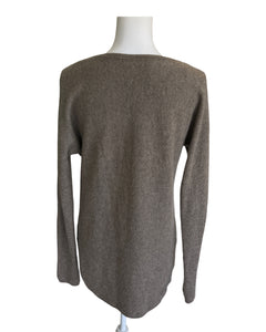 Cynthia Rowley Taupe Cashmere Sweater, L