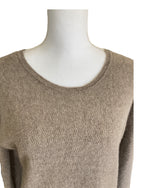 Load image into Gallery viewer, Cynthia Rowley Taupe Cashmere Sweater, L
