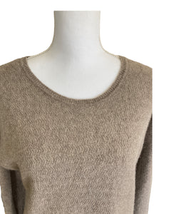 Cynthia Rowley Taupe Cashmere Sweater, L