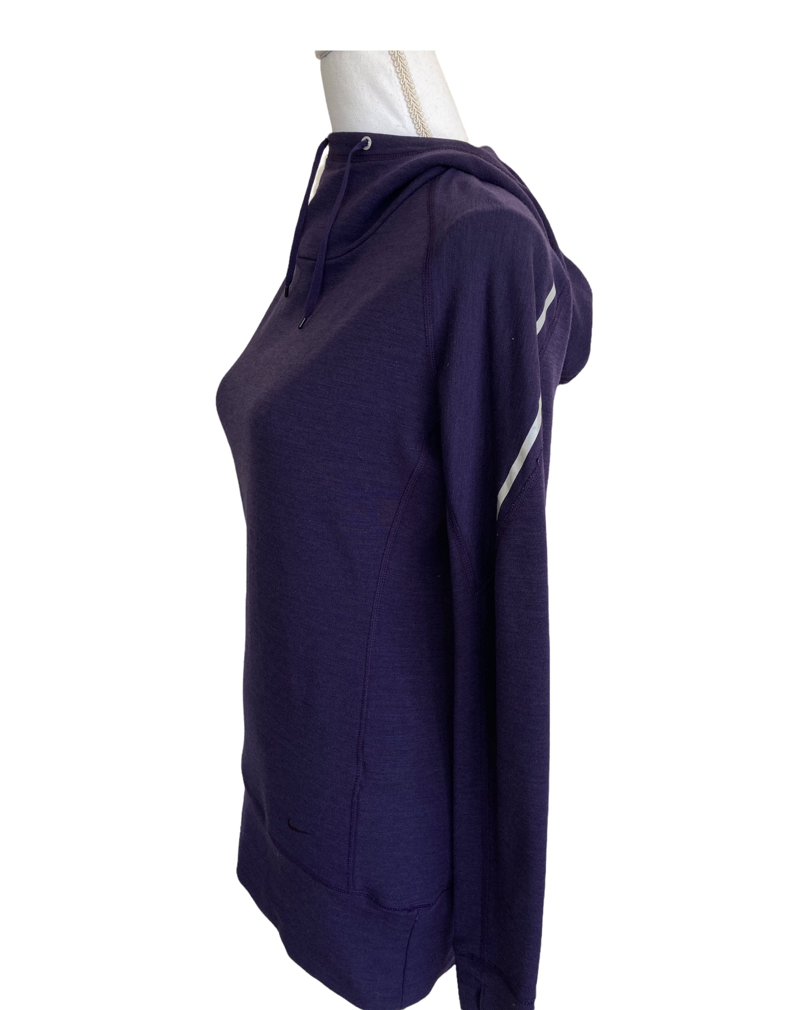 Nike Dry-Fit Purple Hoodie Jacket, S