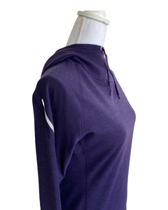 Nike Dry-Fit Purple Hoodie Jacket, S