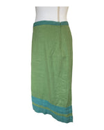 Load image into Gallery viewer, Boden Green Linen Skirt, 16
