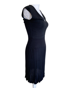 Max Studio Black Stretch Cap Sleeve Dress, S – Second Serve Resale