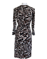 Load image into Gallery viewer, Calvin Klein Wrap Animal Print Dress, 6
