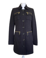 Load image into Gallery viewer, I.N.C International Concepts Black Coat, M
